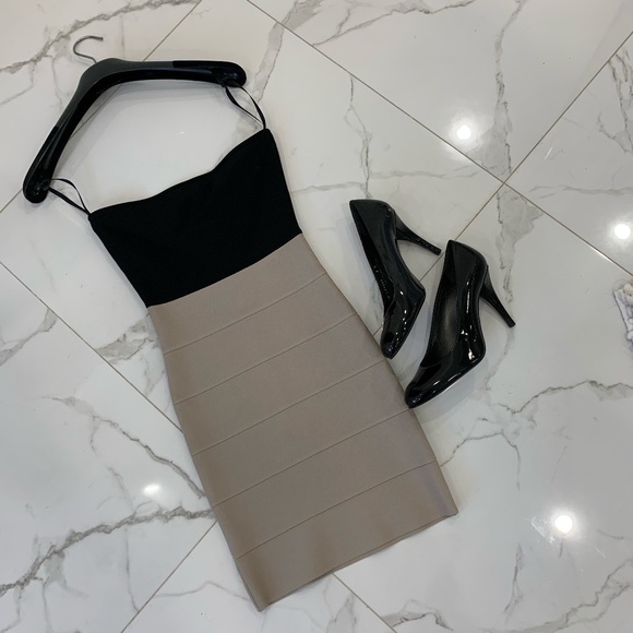 BCBG Alyona Strapless Dress - Picture 2 of 7